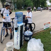 Water Stations at Cruisin' Down the Crescent