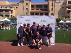 The team from Culligan of San Diego at ADA's Tour de Cure