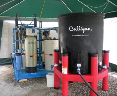 Culligan model UF-P2 water purification systems for Haiti relief project